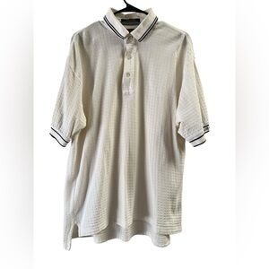 Tommy Hilfiger golf white cotton knit polo